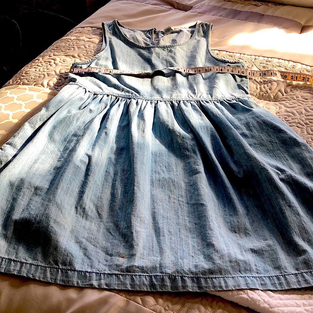2/30š»Pockets!!! Forever 21 Denim sleeveless dress - Picture 1 of 5